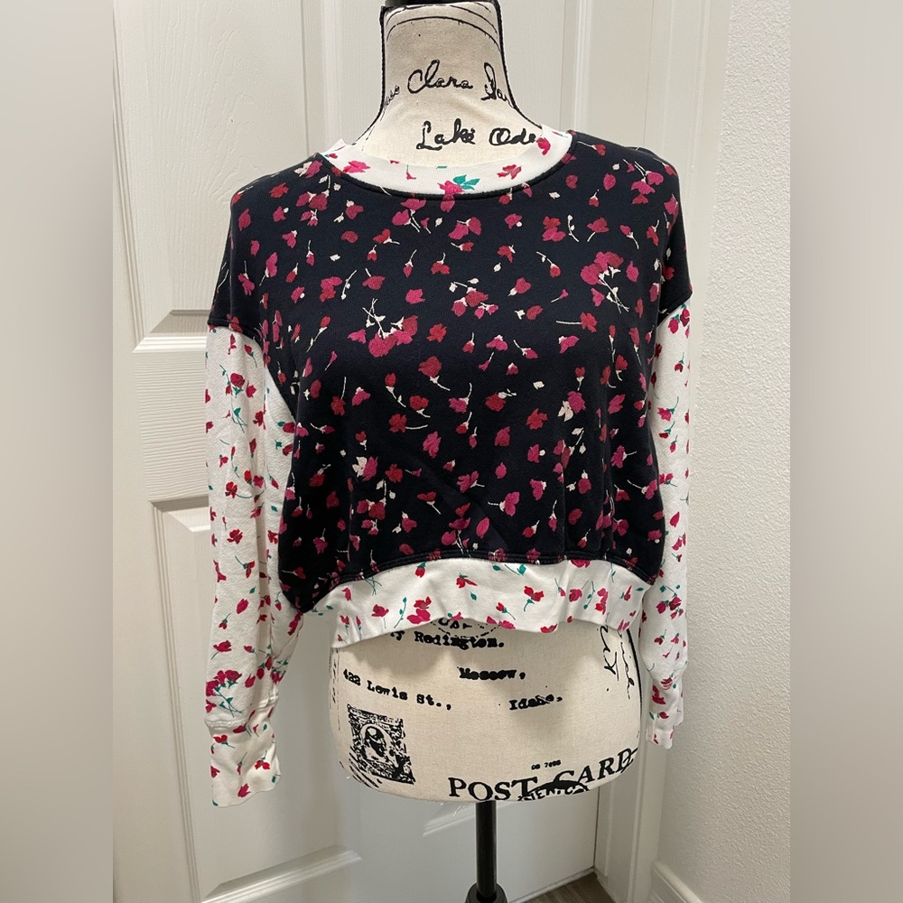 Joie cropped lightweight sweatshirt